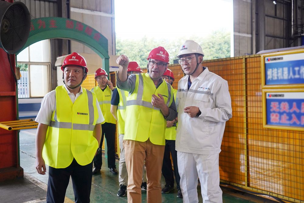 SIEMENS中國有限公司到訪GENMA潤邦重機(jī)制造基地(圖2)