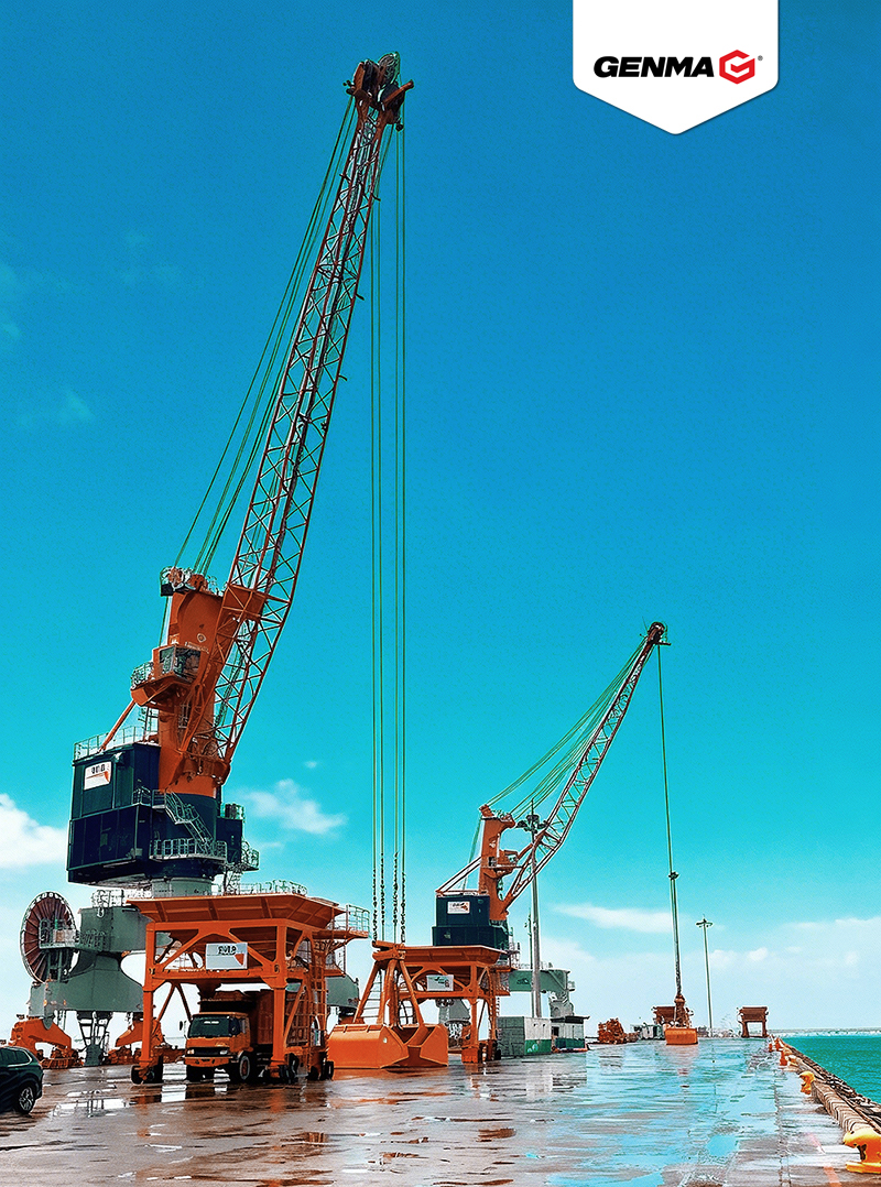 GENMA交付BMS兩臺移動式港口起重機(圖2)