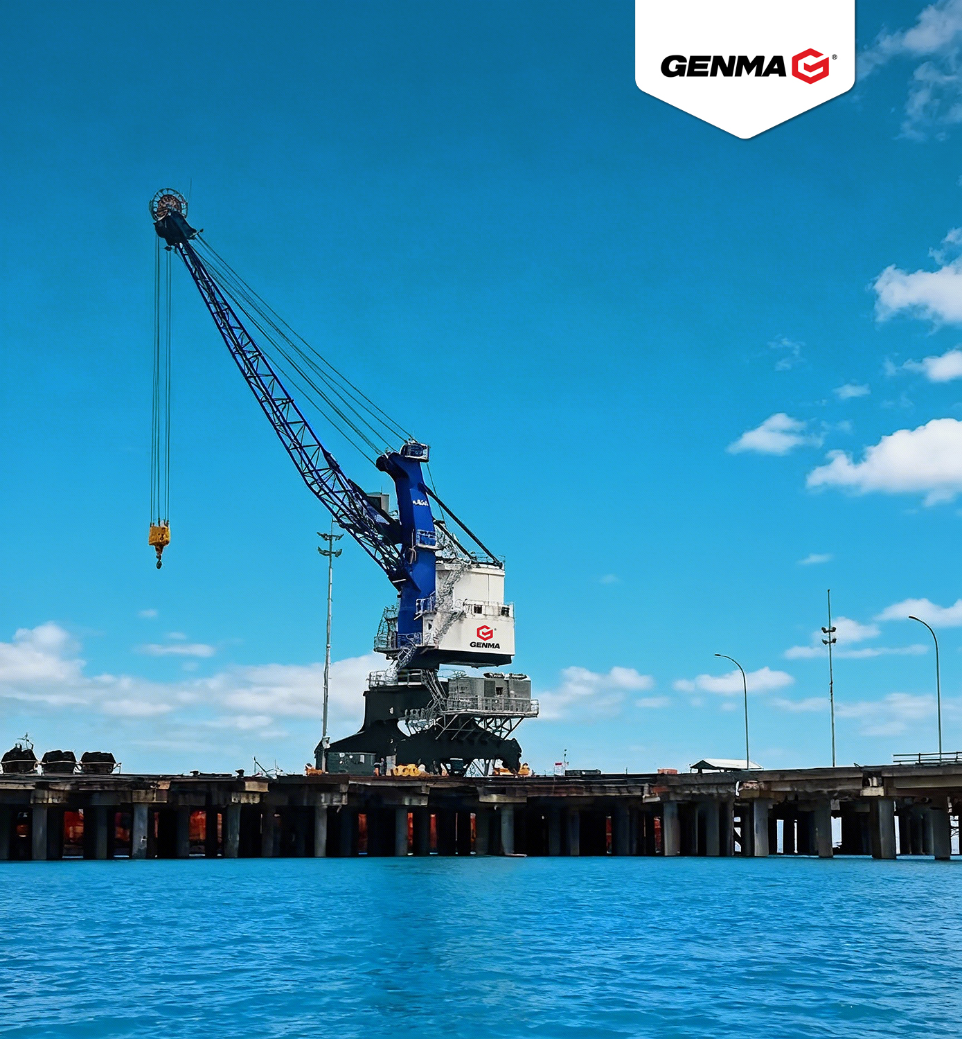 GENMA軌道式MHC在印尼完成調(diào)試交付(圖2) GENMA軌道式MHC在印尼完成調(diào)試交付(圖2)