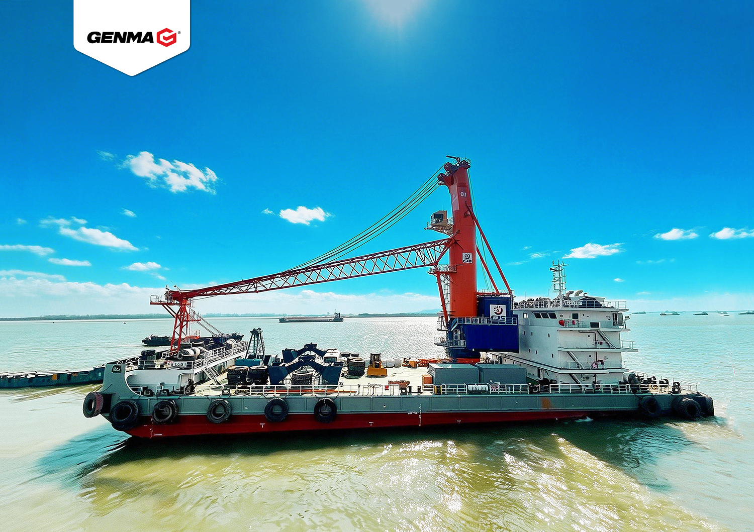GENMA連續(xù)交付三臺(tái)過駁吊(圖1) GENMA連續(xù)交付三臺(tái)過駁吊(圖1)
